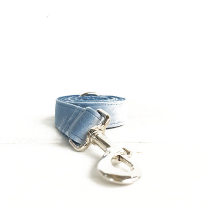 Thick pet collar with leash